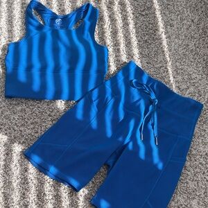 Vibrant Blue Women's Track Set
